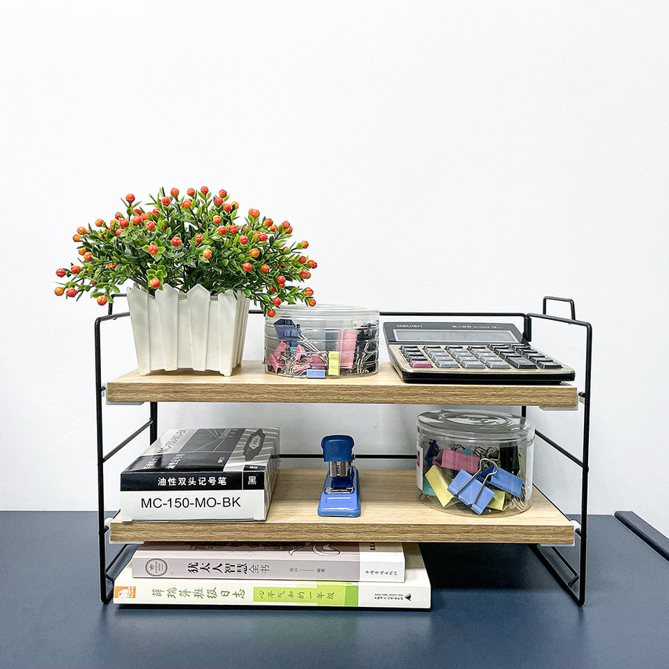Desktop shelf